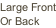 Large Front Or Back