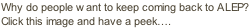 Why do people want to keep coming back to ALEP? Click this image and have a peek….